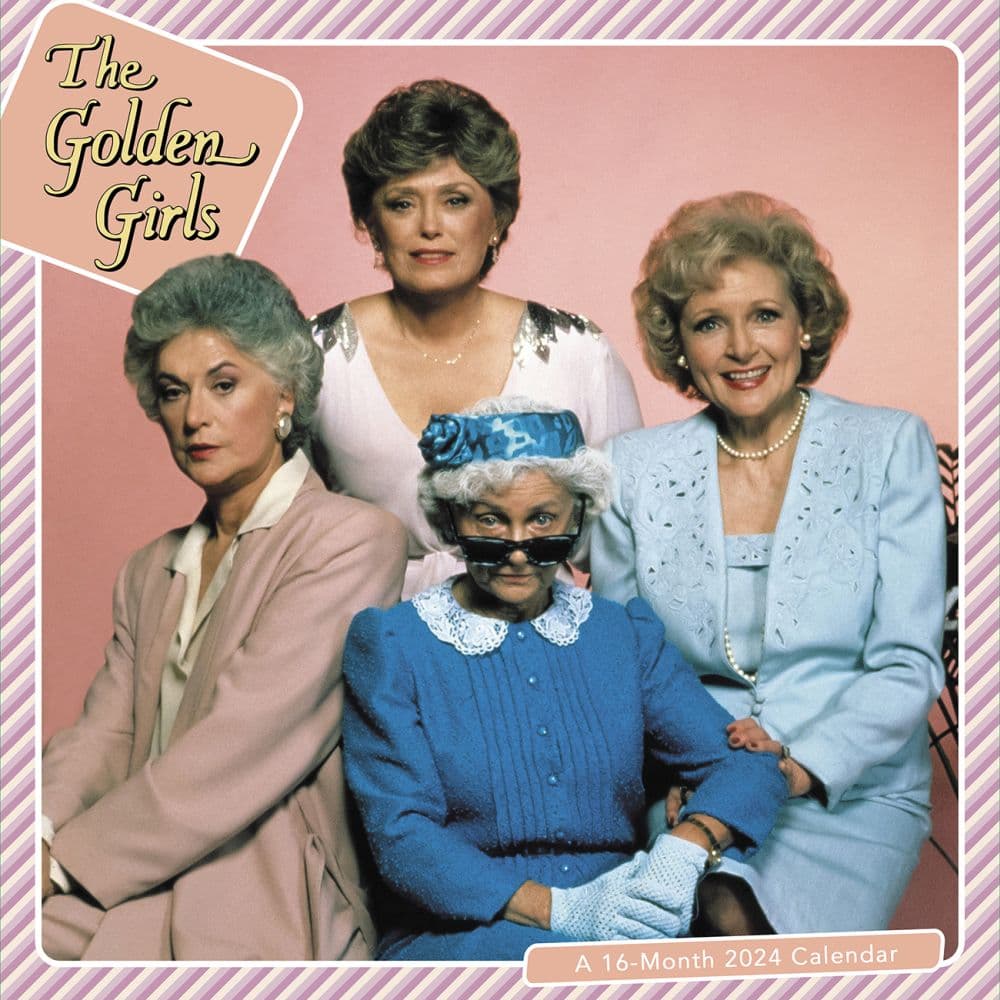 Golden Girls 2024 Wall Calendar