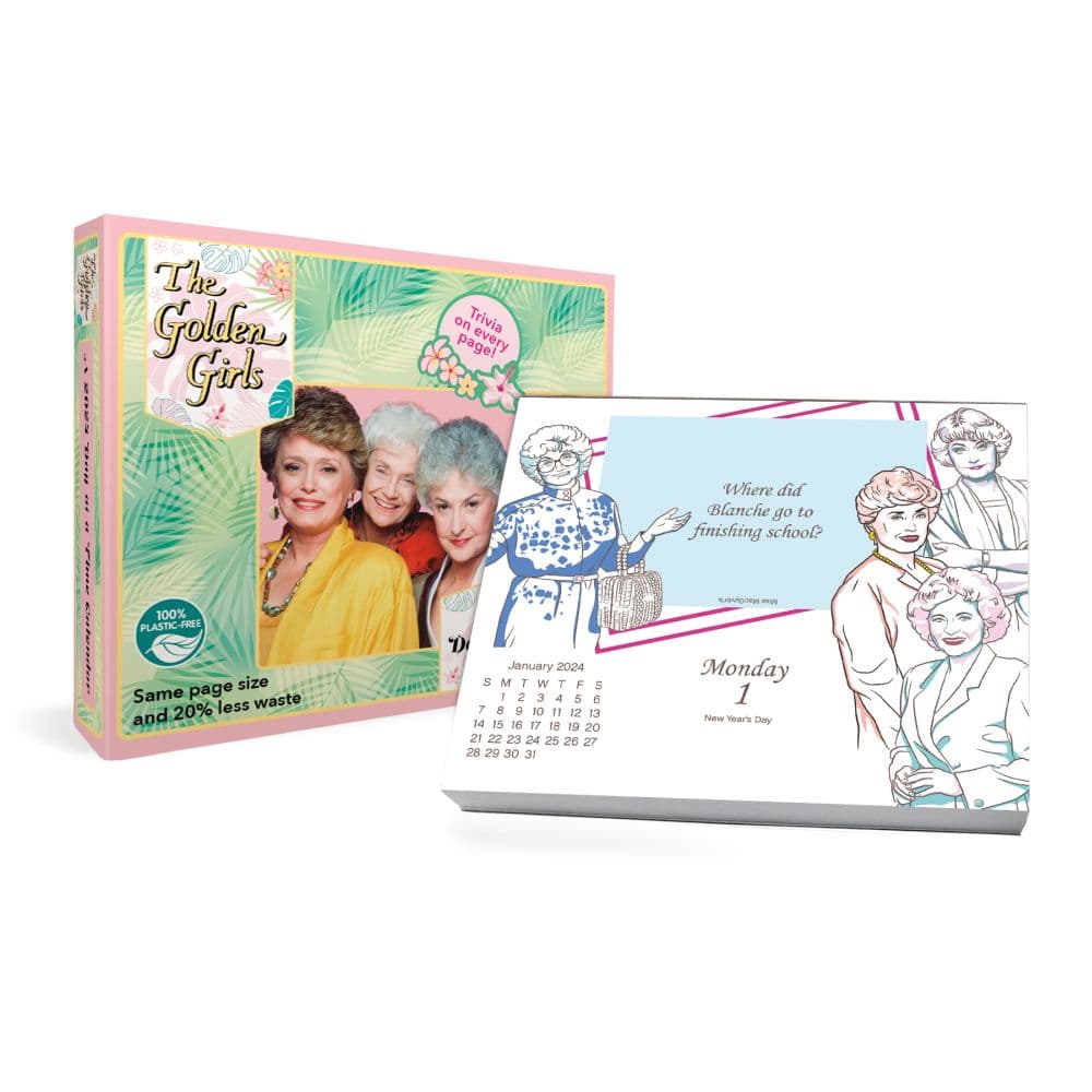 Golden Girls 2024 Desk Calendar