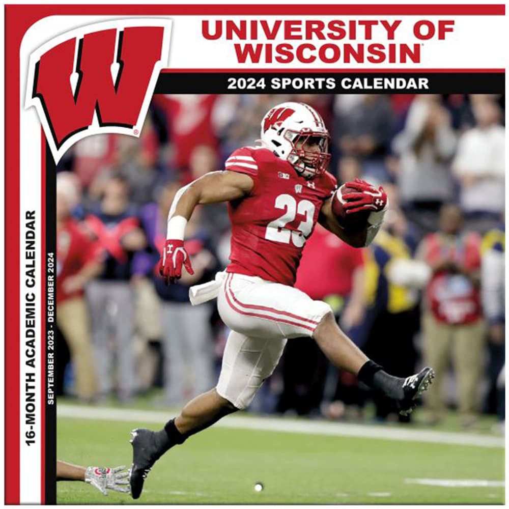 Wisconsin Badgers 2024 Mini Wall Calendar