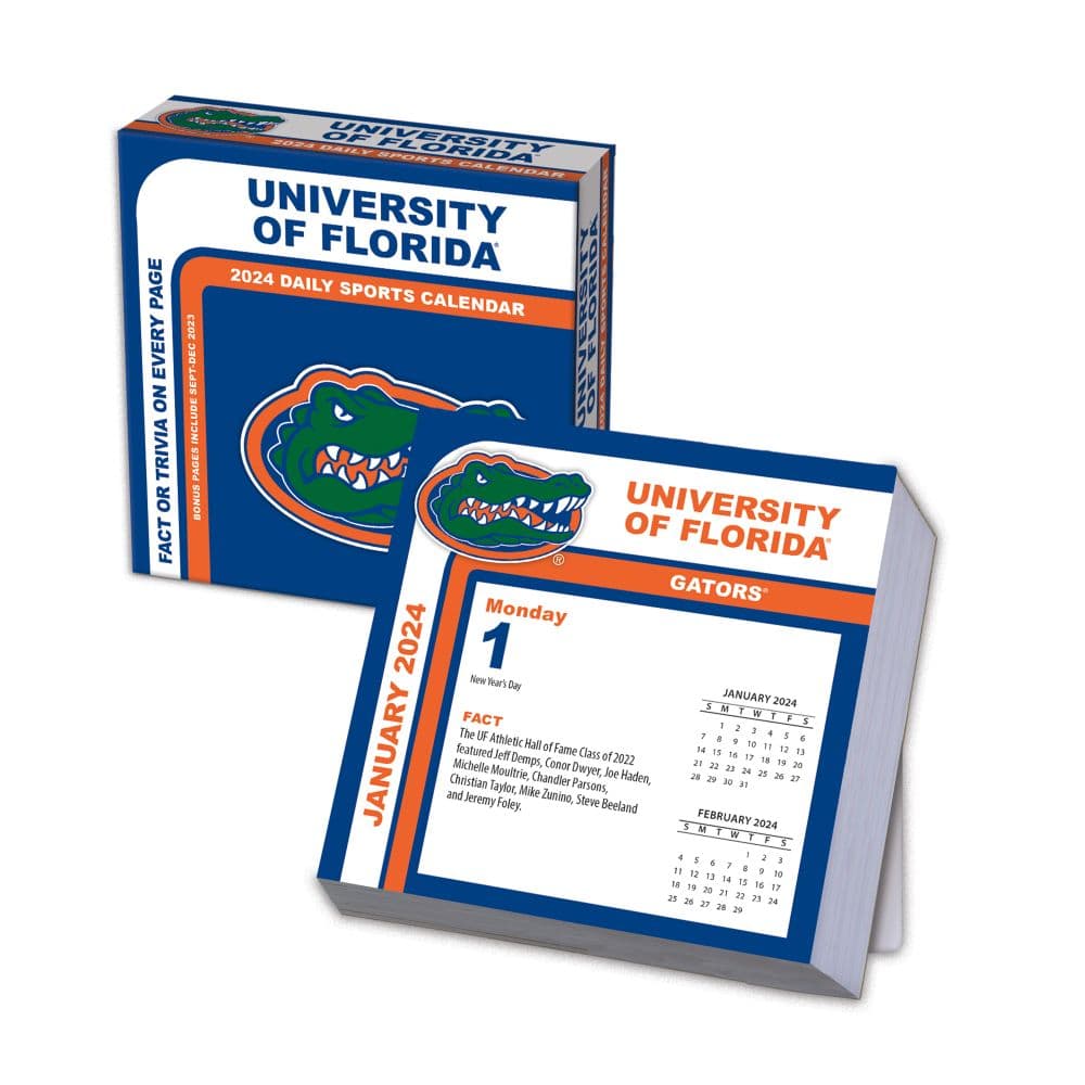 Florida Gators 2024 Desk Calendar