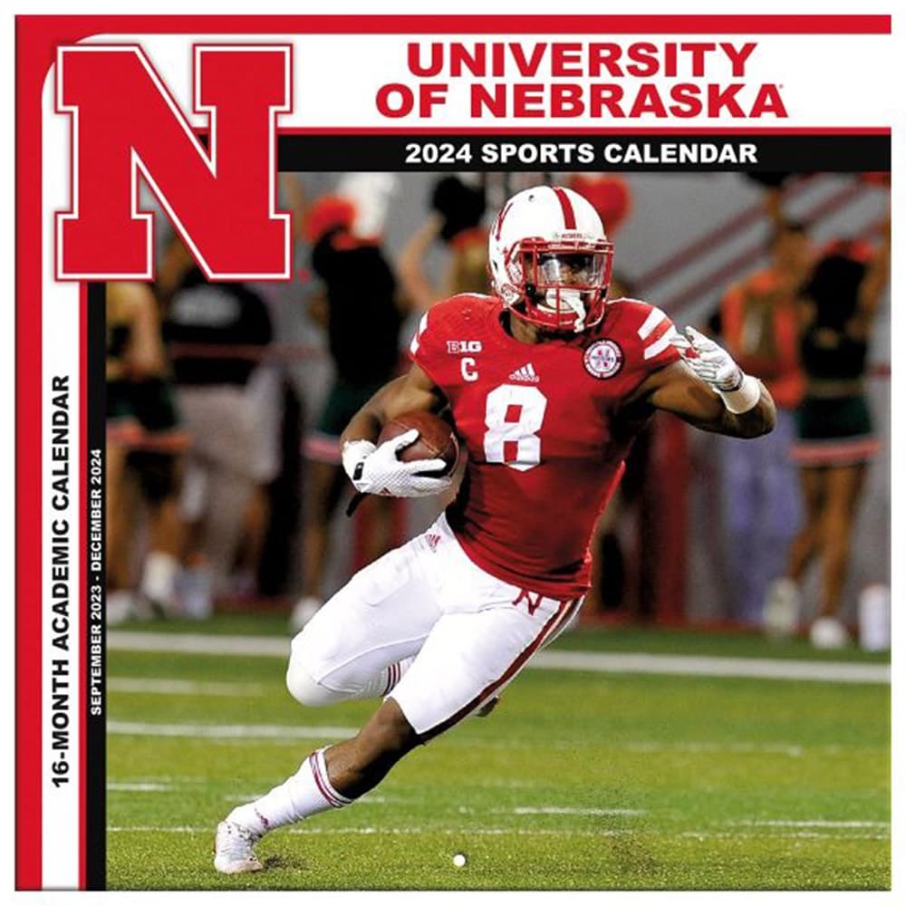 Nebraska Cornhuskers 2024 Mini Wall Calendar