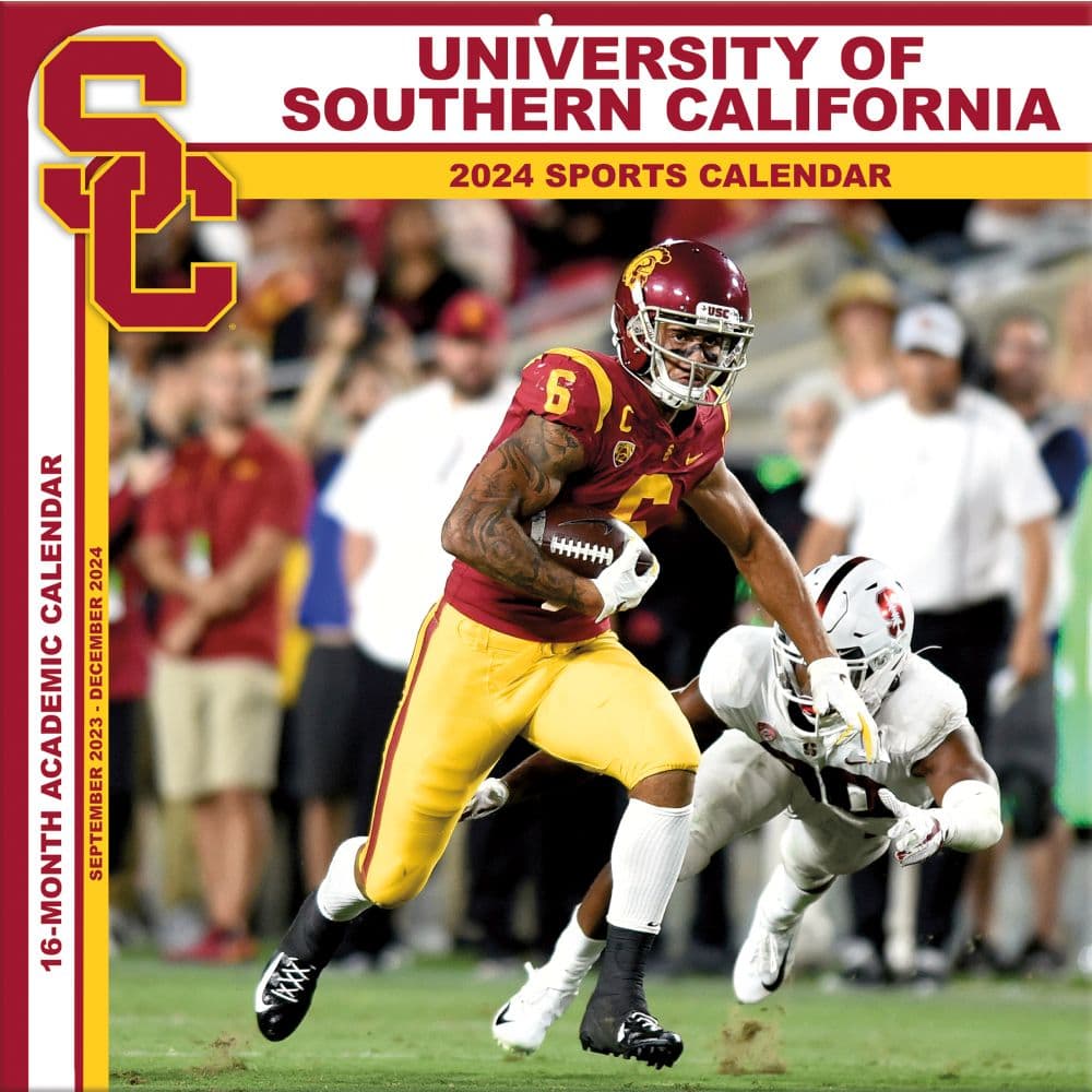 COL USC Trojans 2024 Wall Calendar