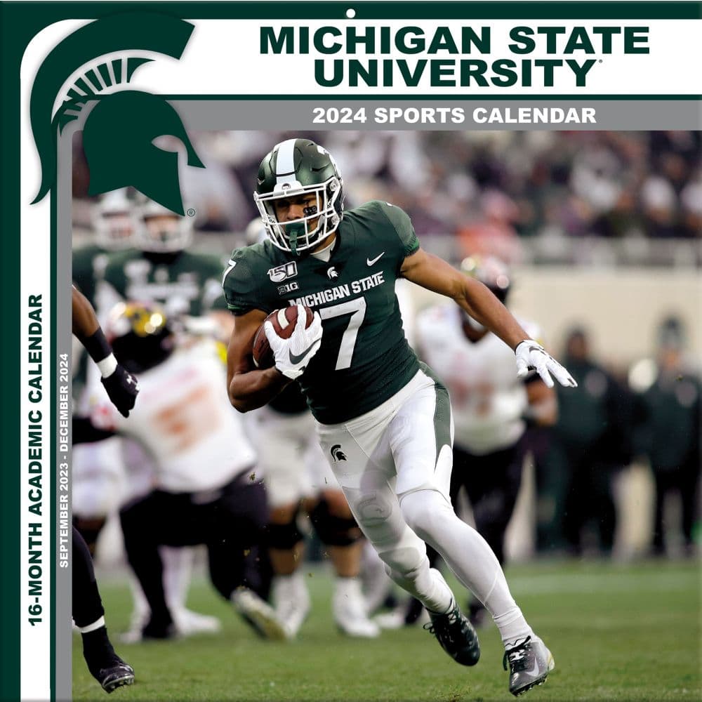 COL Michigan State Spartans 2024 Wall Calendar