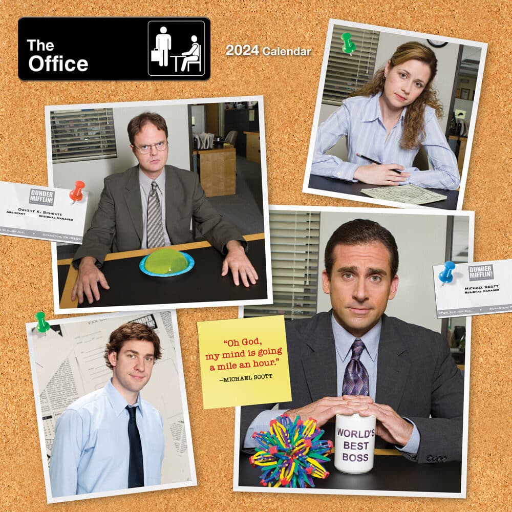 The Office 2024 Wall Calendar