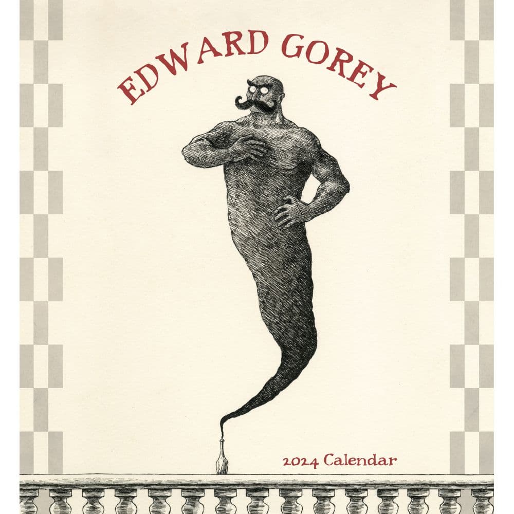 Gorey 2024 Wall Calendar