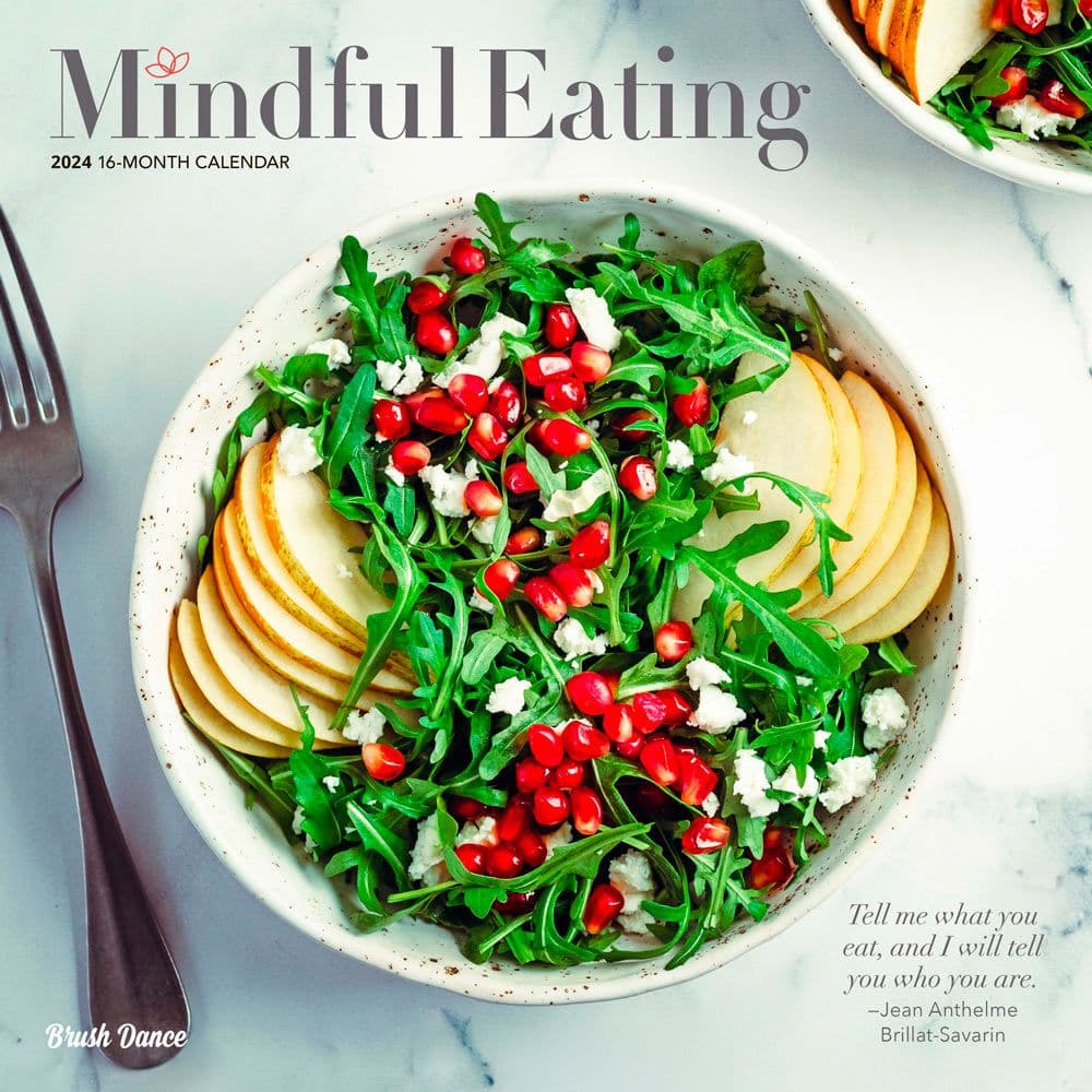 Mindful Eating 2024 Wall Calendar