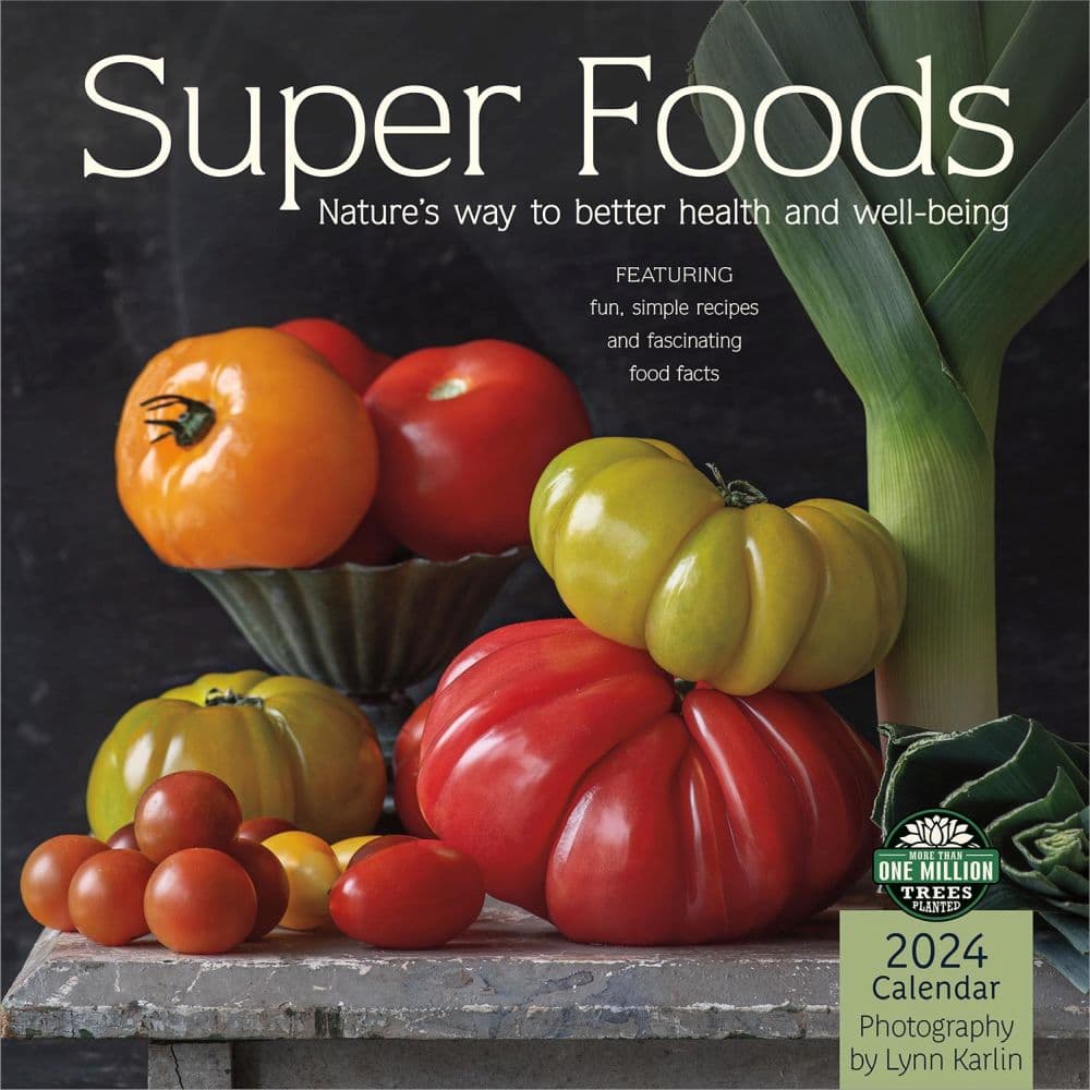 Super Foods 2024 Wall Calendar