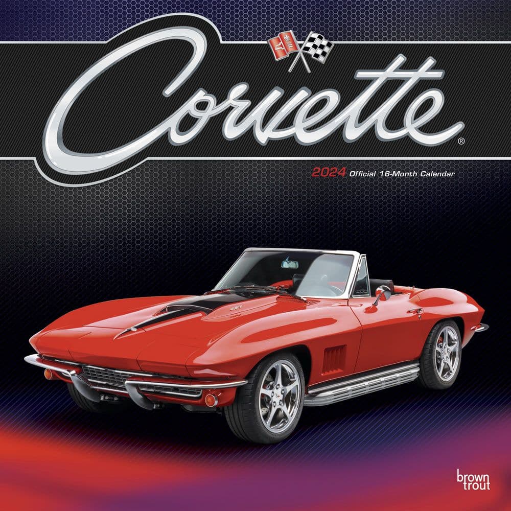 Corvette  2024 Wall Calendar