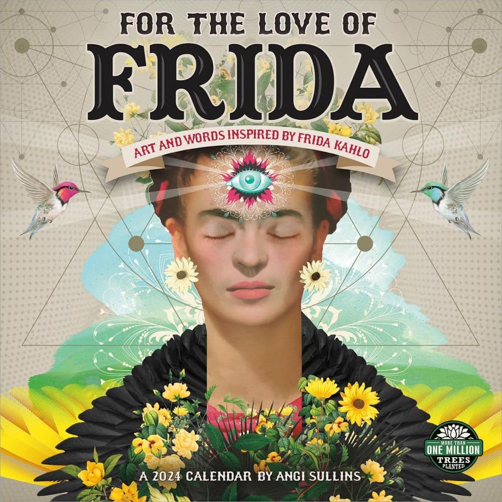 For the Love of Frida 2024 Wall Calendar