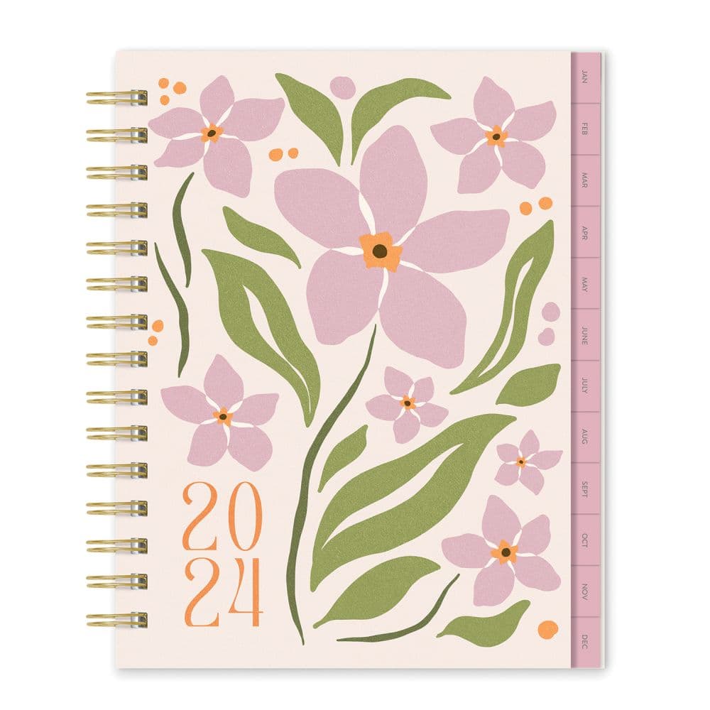 Flower Market Edie Tabbed 2024 Planner