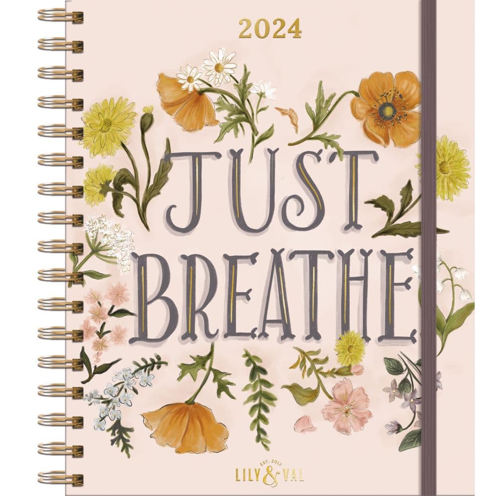 Just Breathe Plan It 2024 Planner