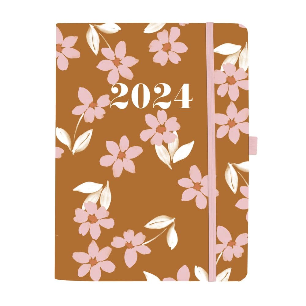 Pink Floral 2024 Planner