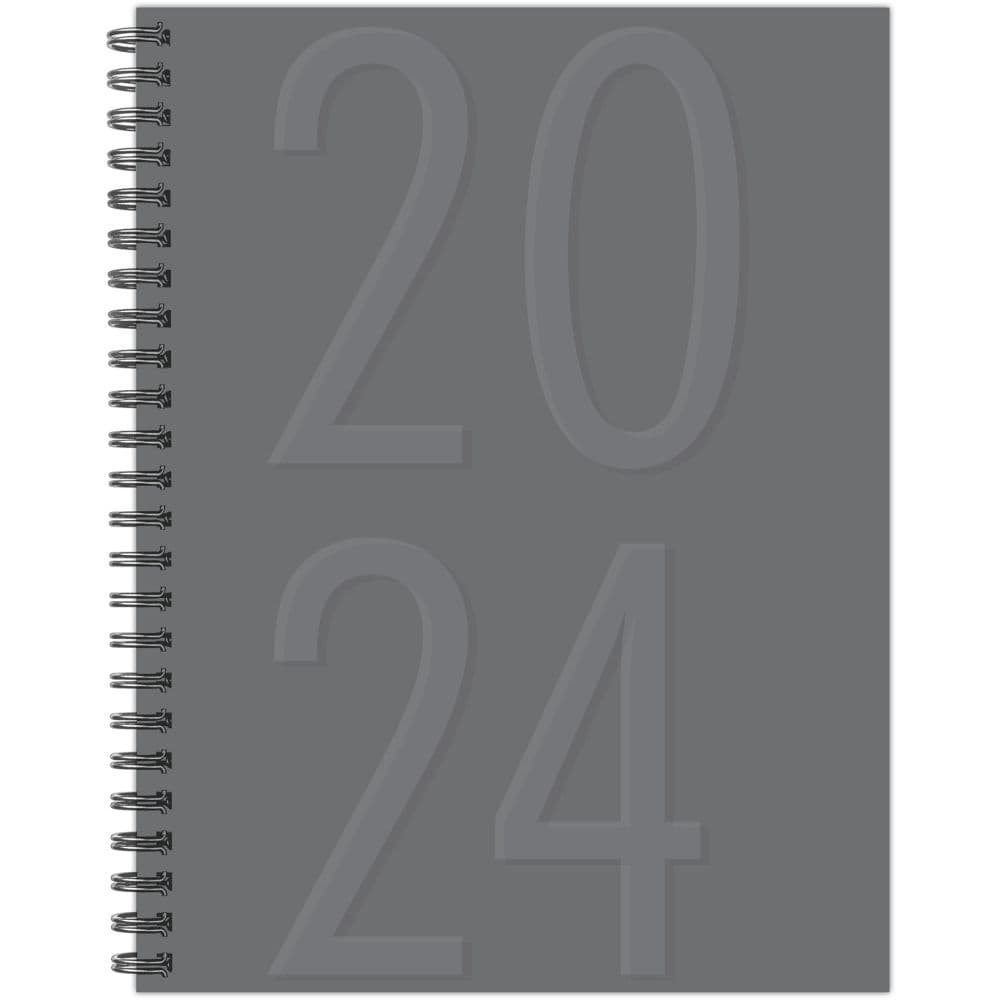 Charcoal Weekly Academic 2024 Planner