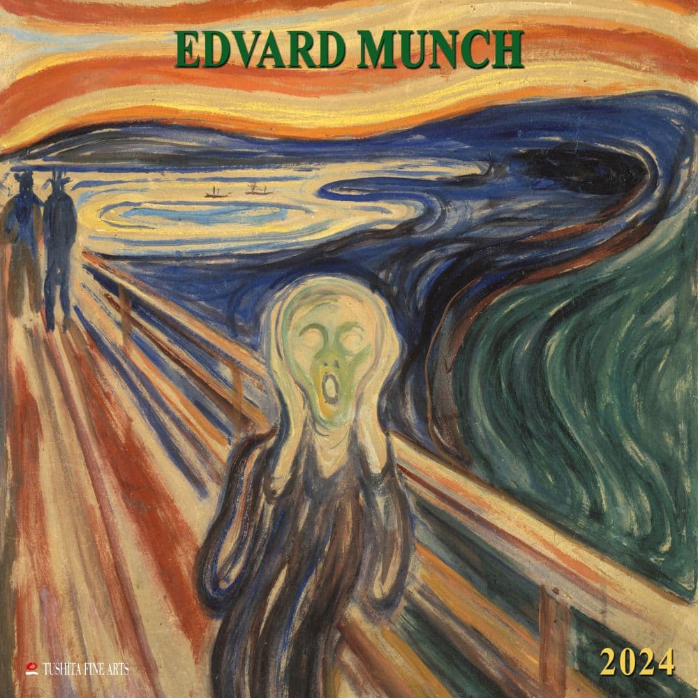 Edvard Munch 2024 Wall Calendar