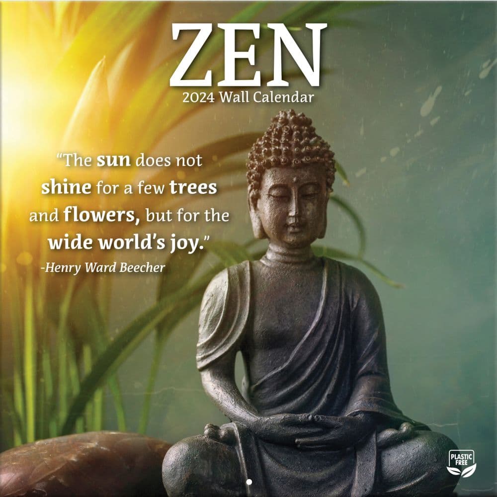 Zen Photo 2024 Wall Calendar