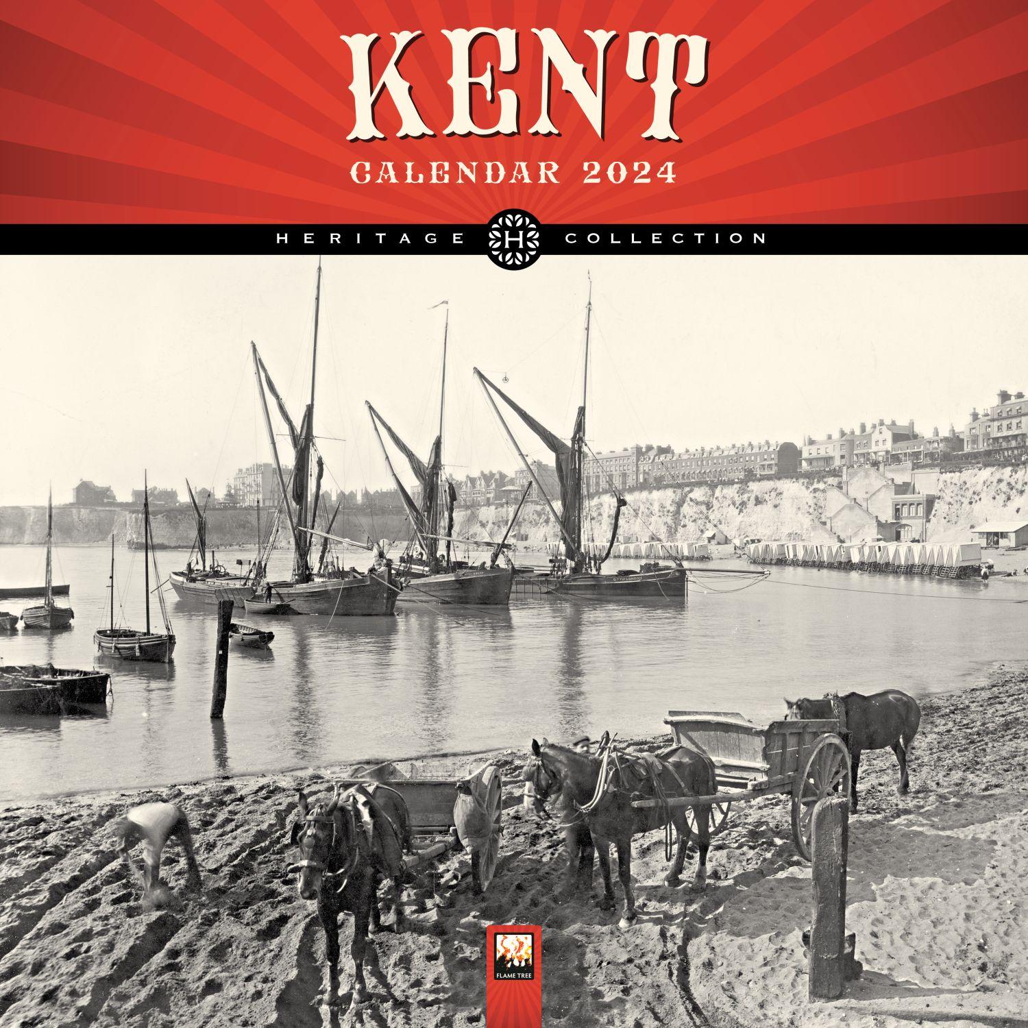 Kent Heritage 2024 Wall Calendar