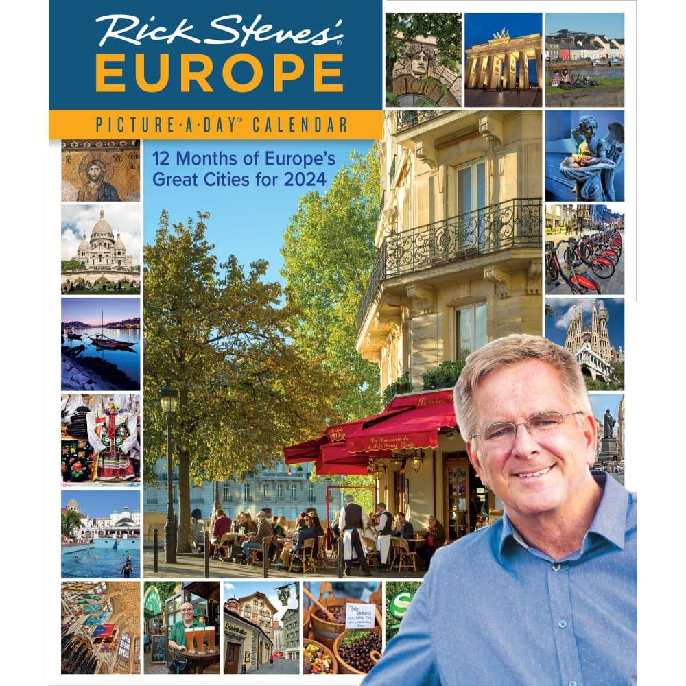 Europe Rick Steves 2024 Wall Calendar