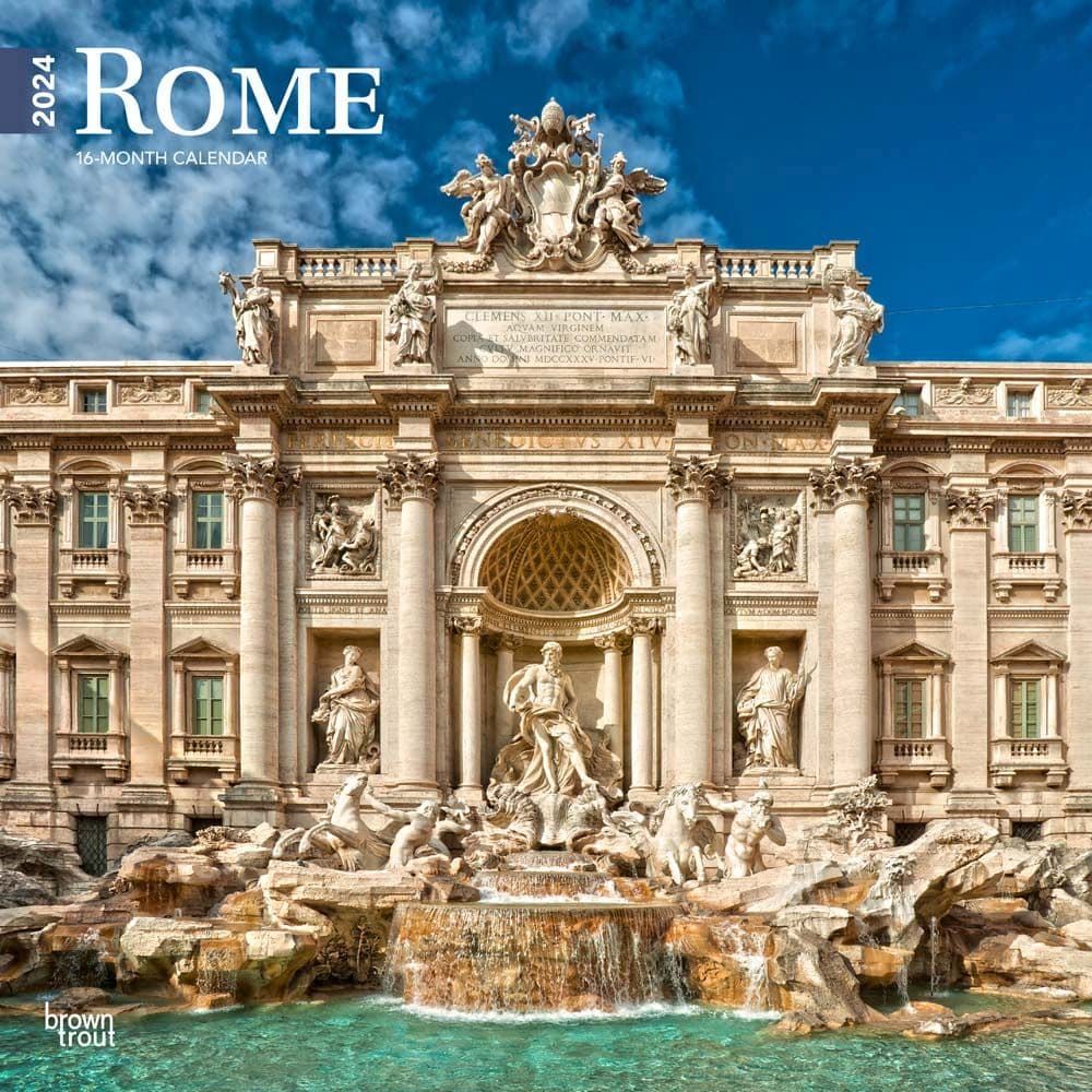 Rome 2024 Wall Calendar