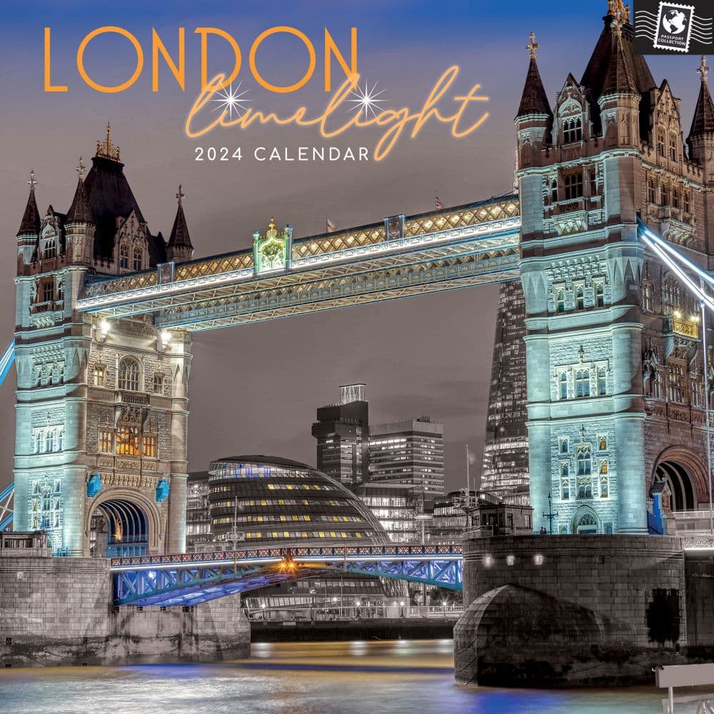 London Limelight 2024 Wall Calendar