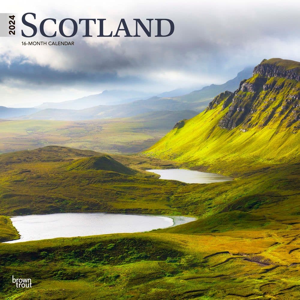 Scotland 2024 Wall Calendar