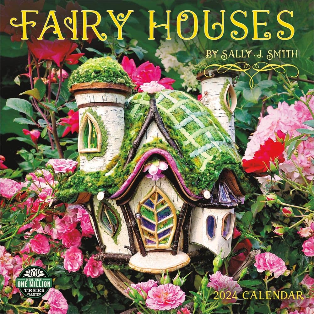 Faerie Houses 2024 Wall Calendar