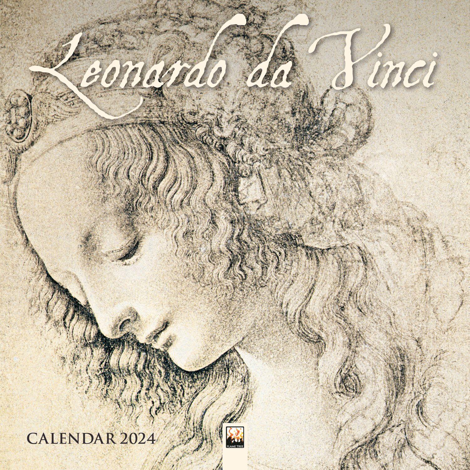 Leonardo Da Vinci 2024 Wall Calendar