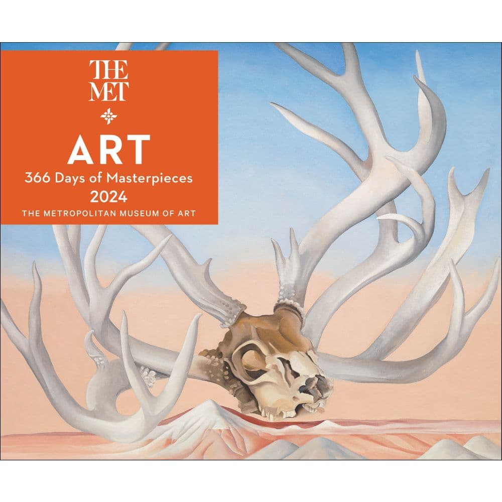 Art 365 Days MET 2024 Desk Calendar