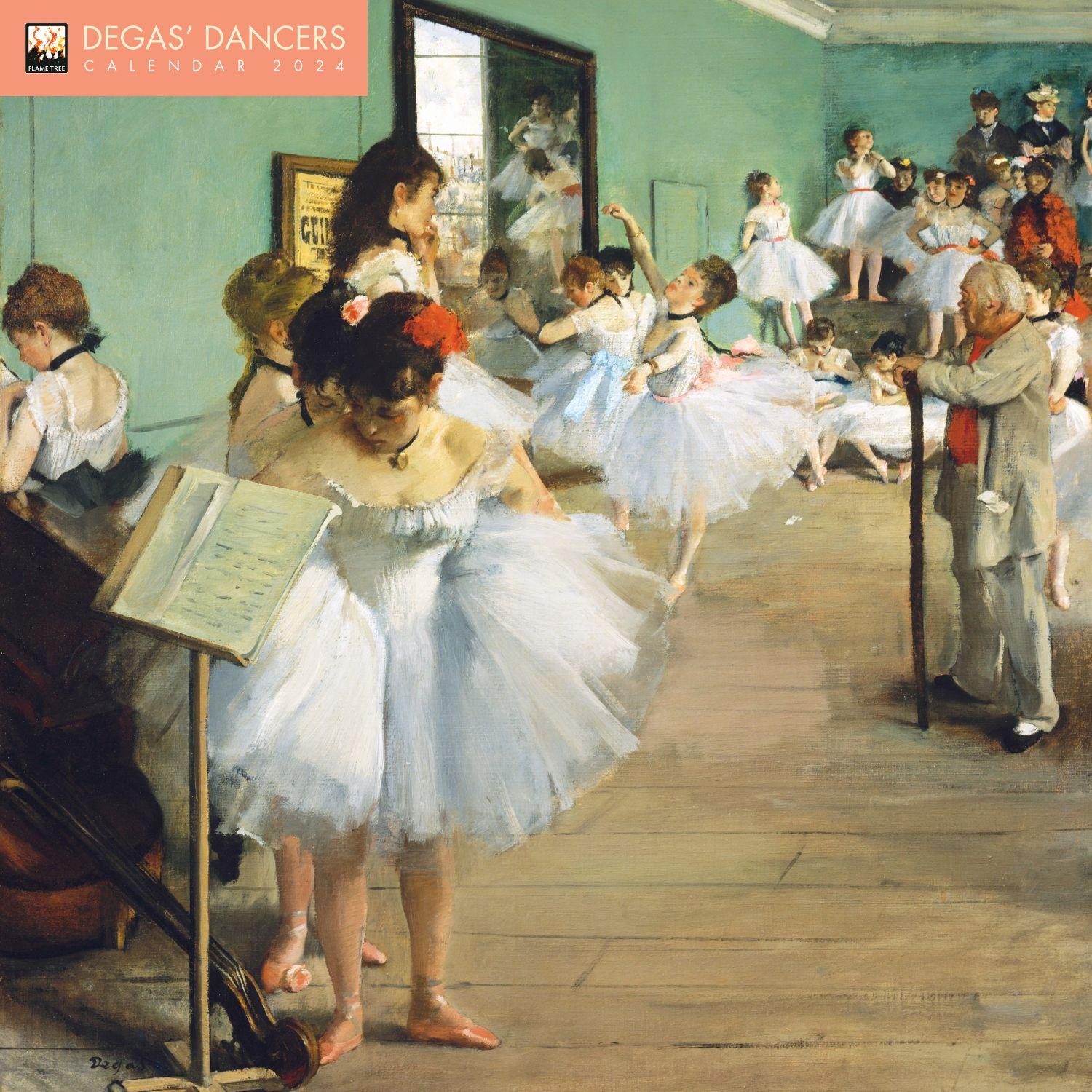 Degas Dancer 2024 Wall Calendar