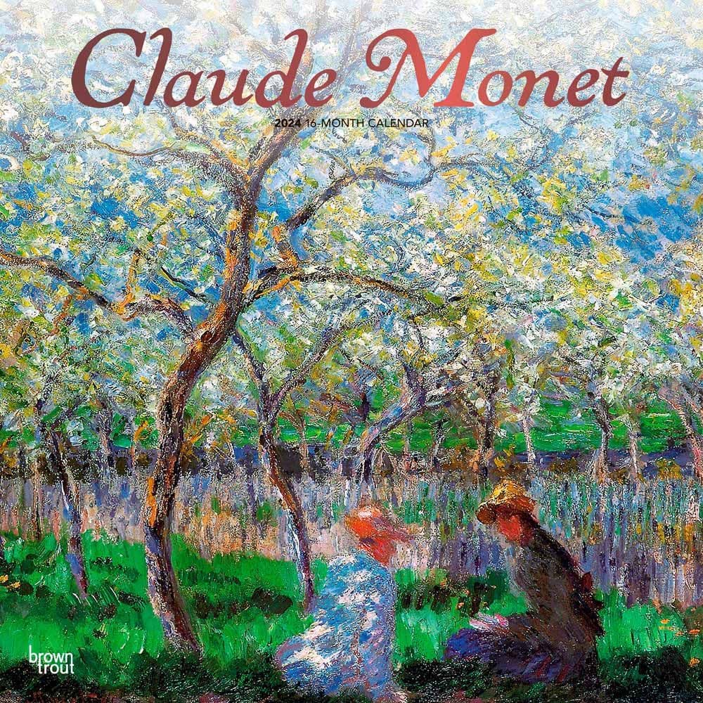 Monet 2024 Wall Calendar