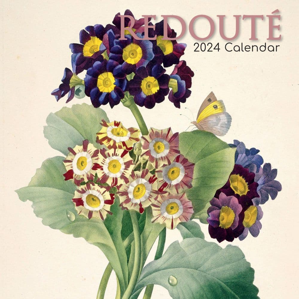 Redoute 2024 Wall Calendar