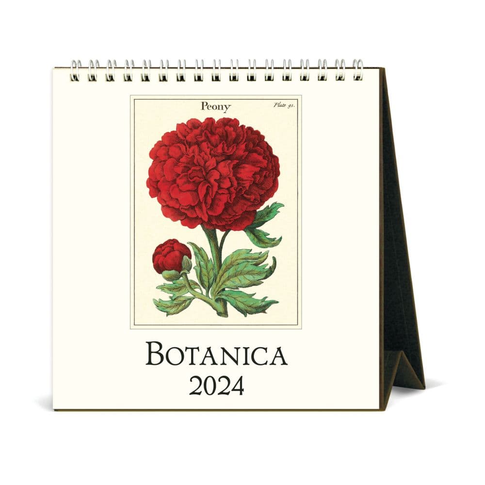 Botanica Art 2024 Easel Desk Calendar