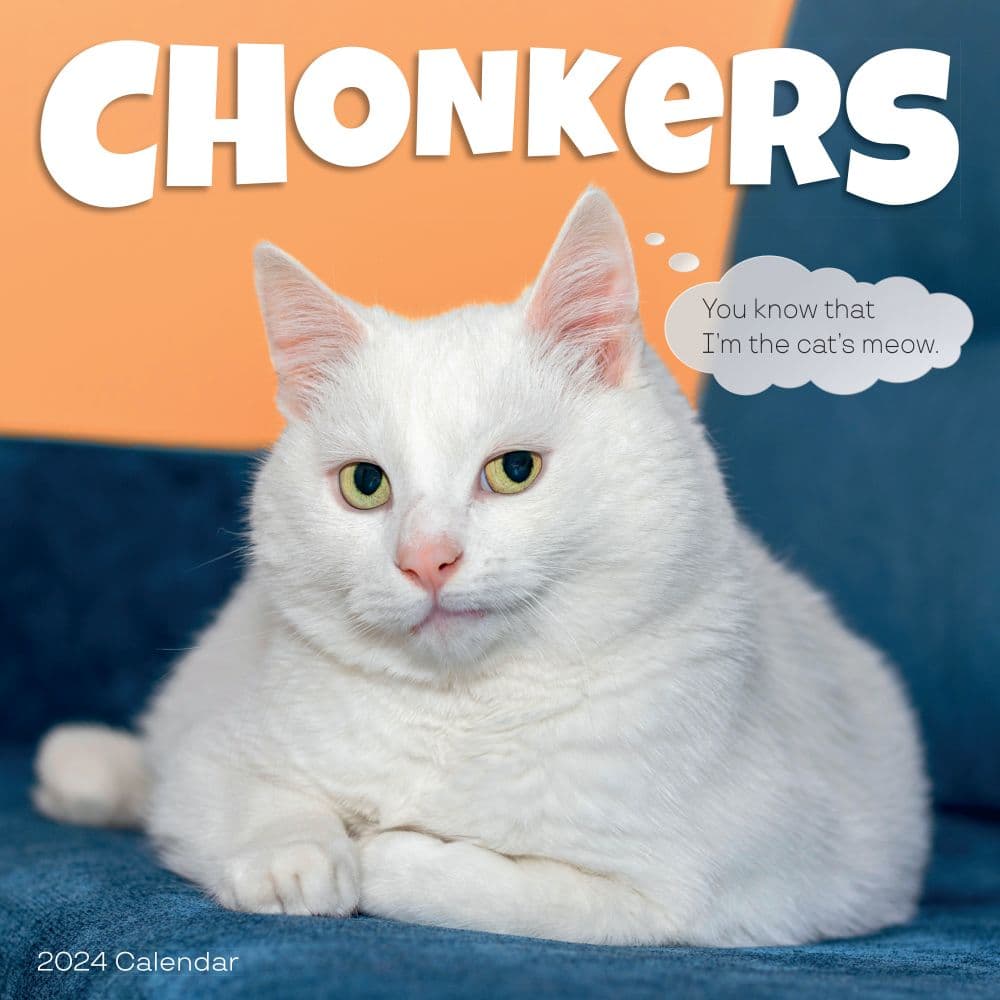 Chonkers 2024 Wall Calendar