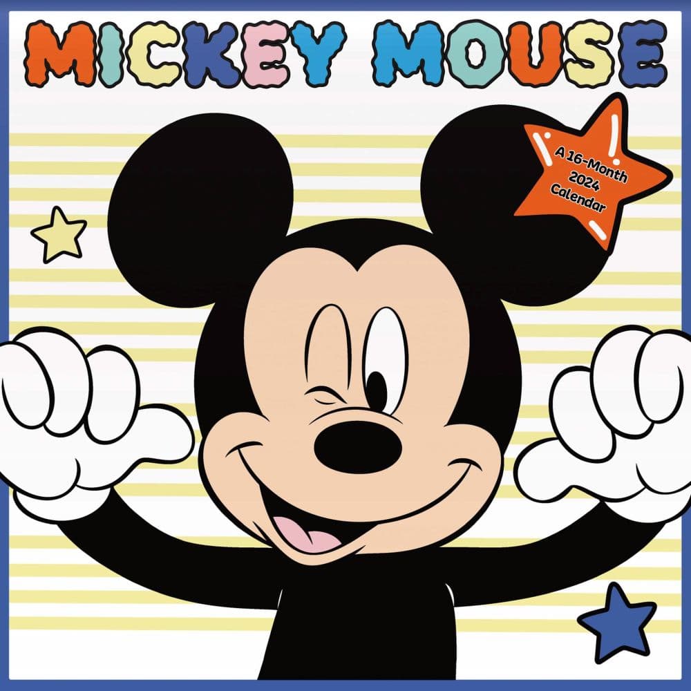 Mickey Mouse 2024 Mini Wall Calendar