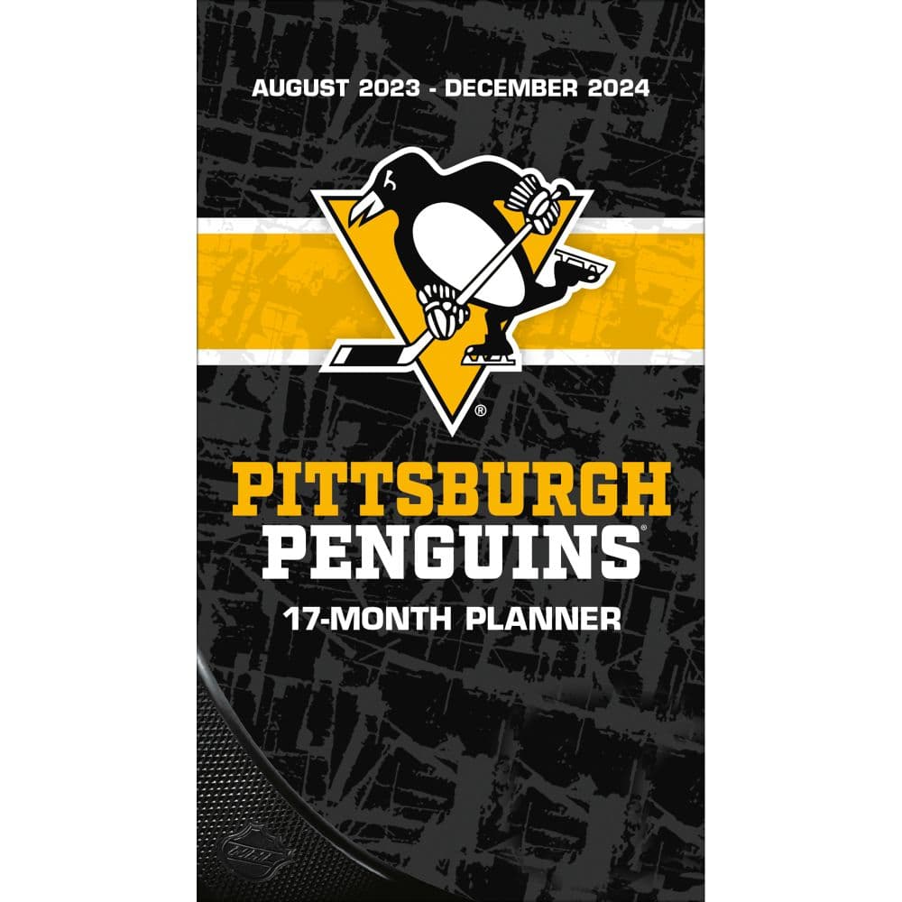 Pittsburgh Penguins 17 Month 2024 Pocket Planner