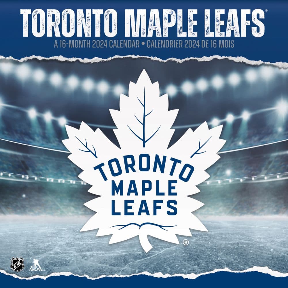 NHL Toronto Maple Leafs 2024 Wall Calendar