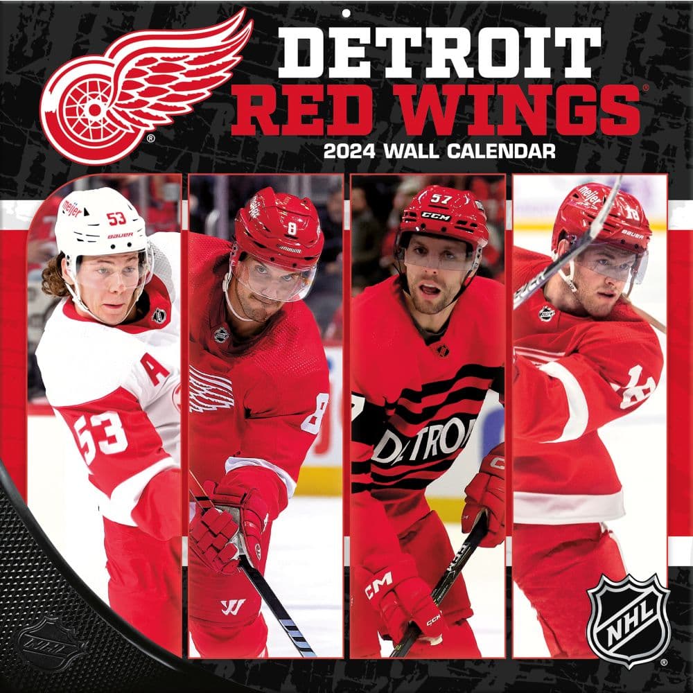 Detroit Red Wings 2024 Wall Calendar