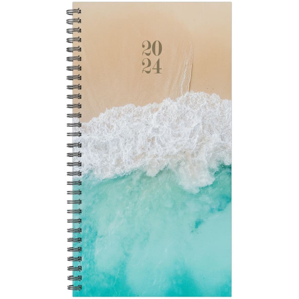 Waves Spiral 2024 Pocket Calendar