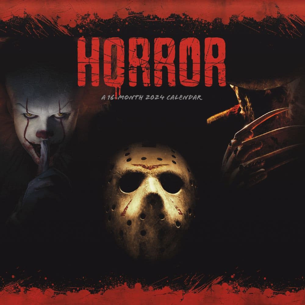 Horror Collection 2024 Mini Wall Calendar