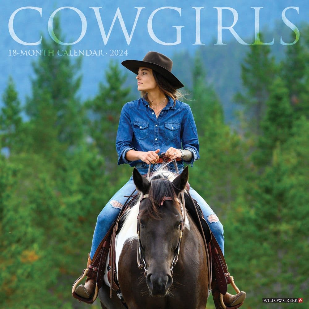 Cowgirls 2024 Wall Calendar