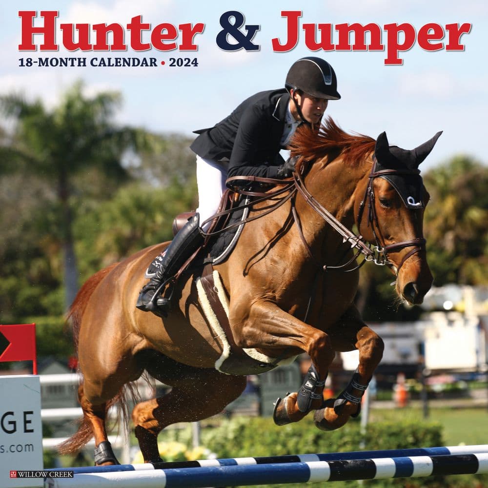 Hunter Jumper 2024 Wall Calendar