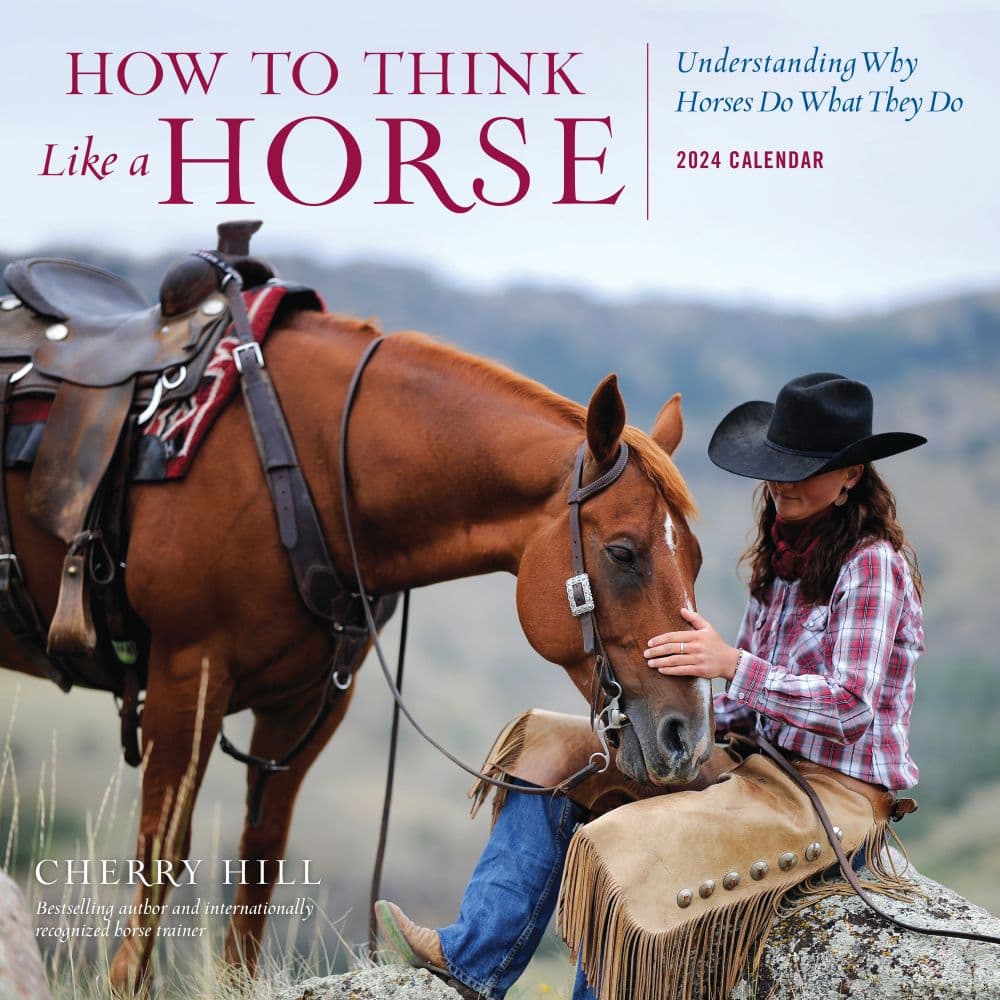 How to Think Like a Horse 2024 Wall Calendar