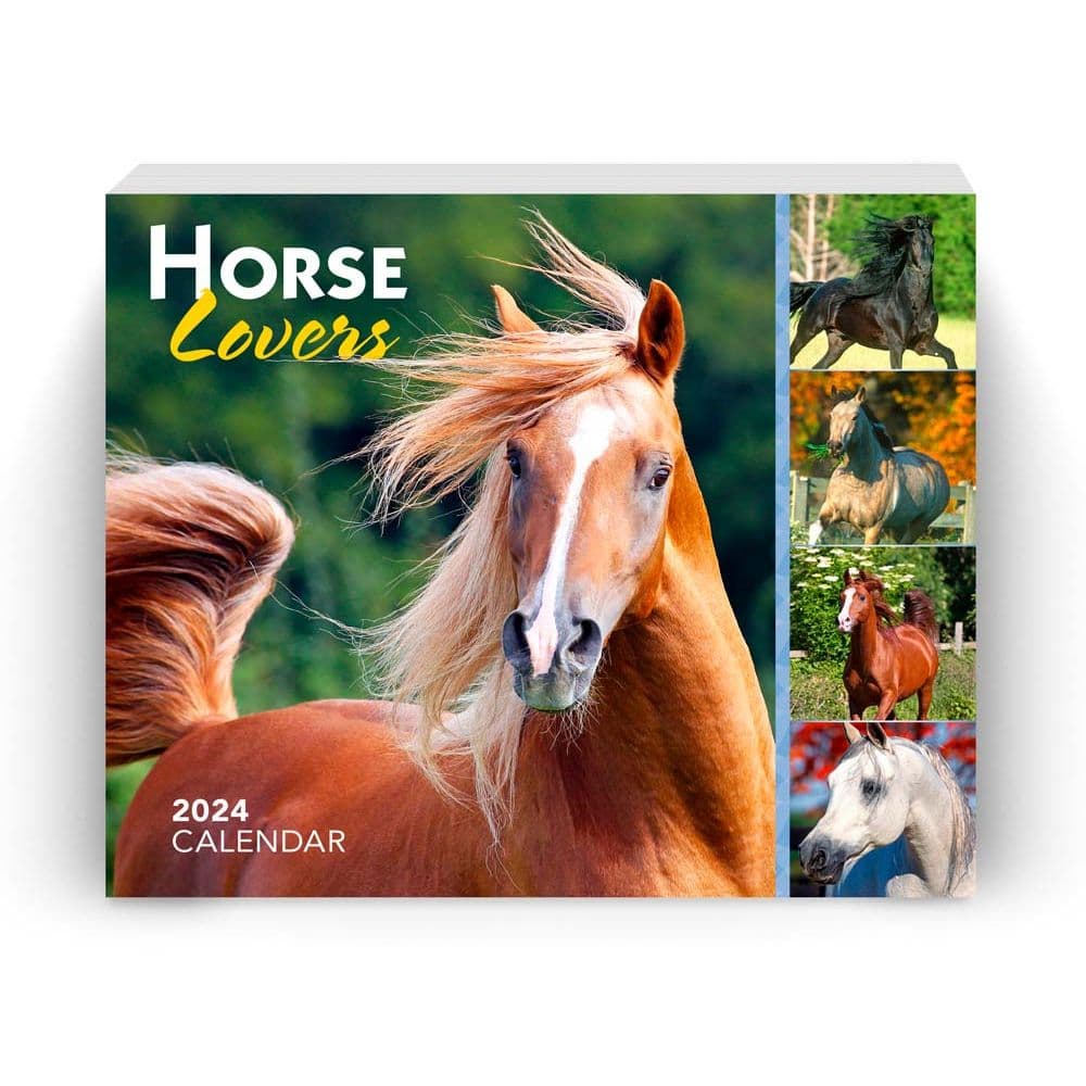 Horse Lovers 2024 Desk Calendar