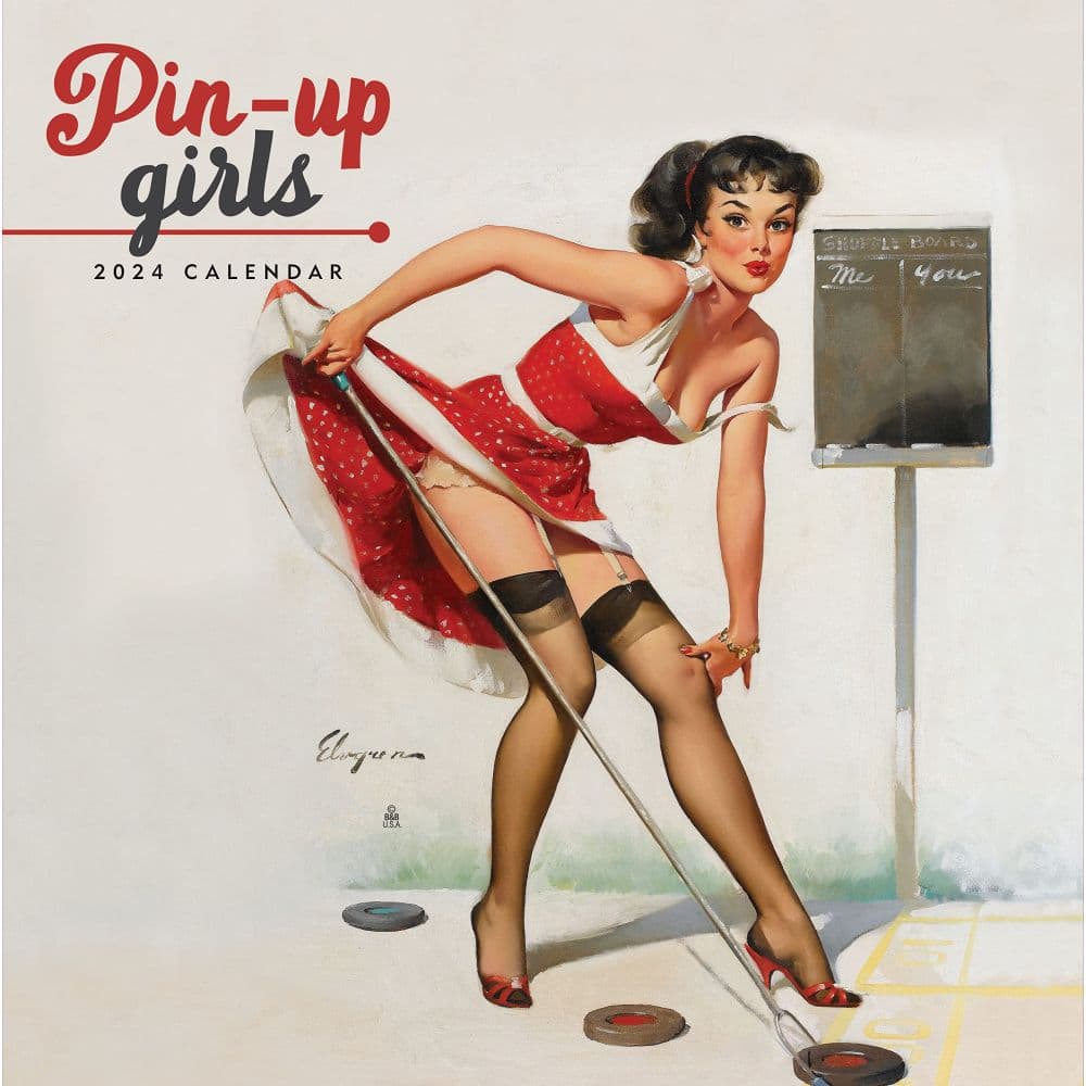 Pin Ups 2024 Wall Calendar