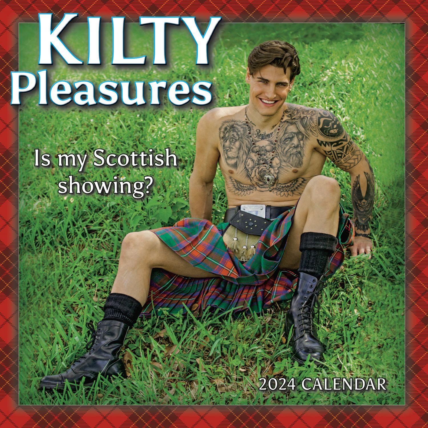 Kilty Pleasures 2024 Mini Wall Calendar