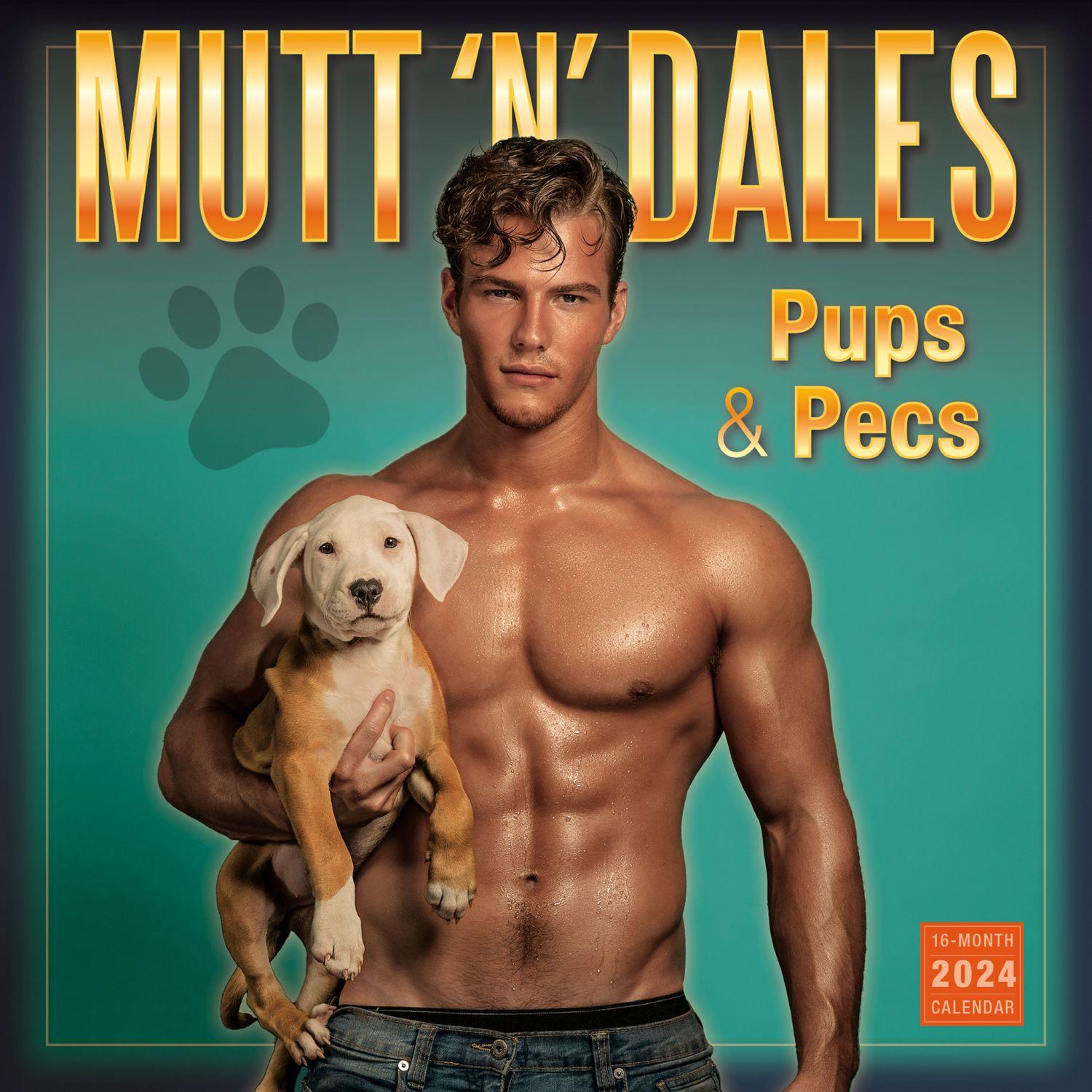 Mutt N Dales 2024 Wall Calendar