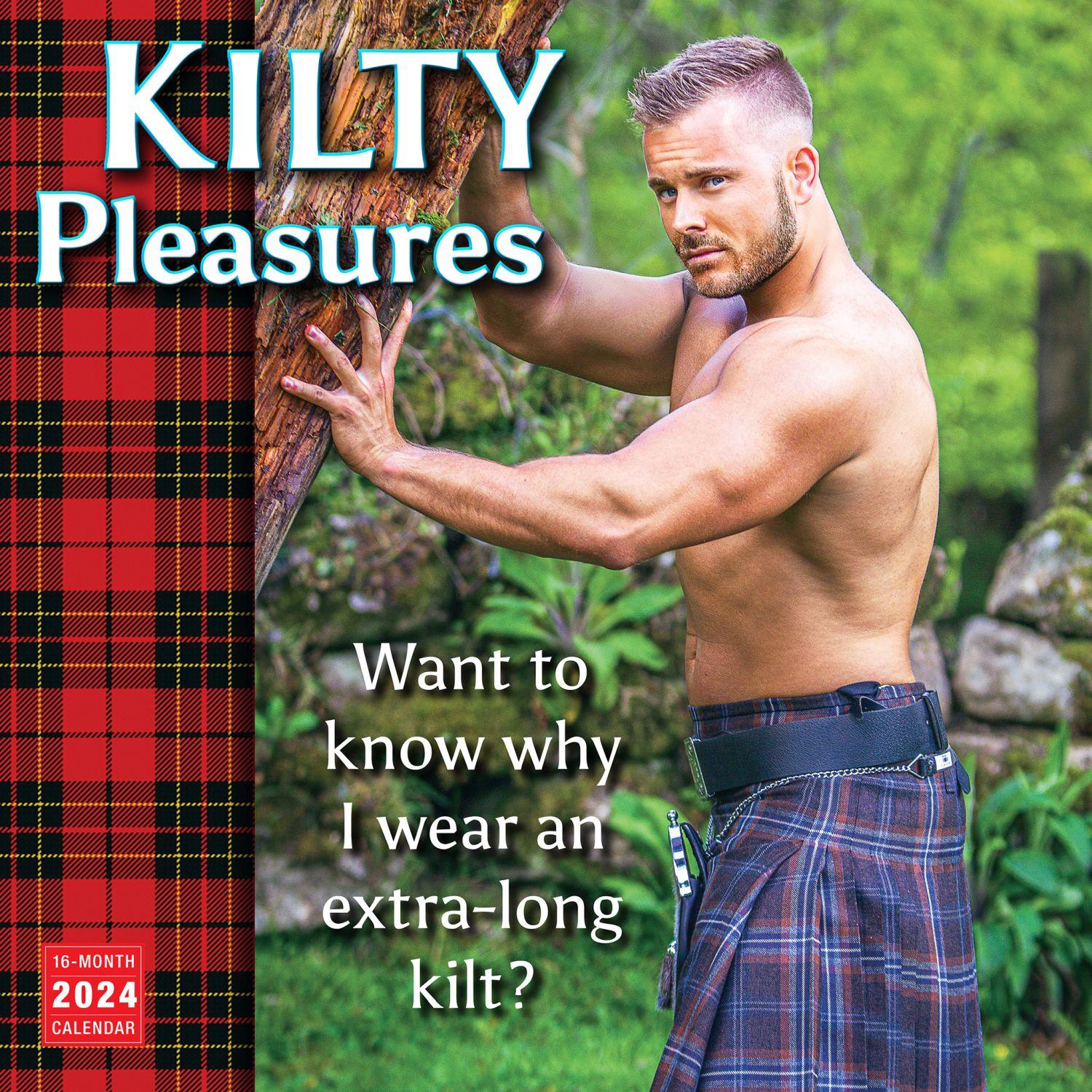 Kilty Pleasures 2024 Wall Calendar