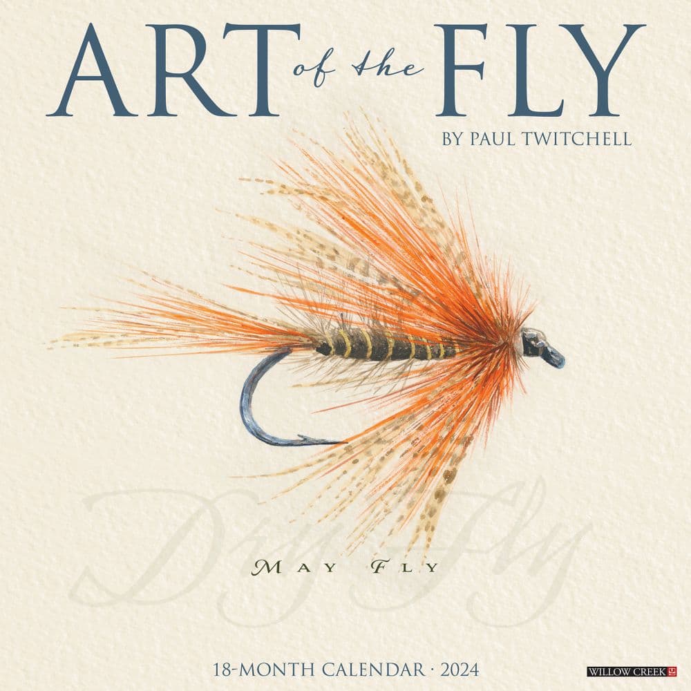 Art of the Fly 2024 Wall Calendar