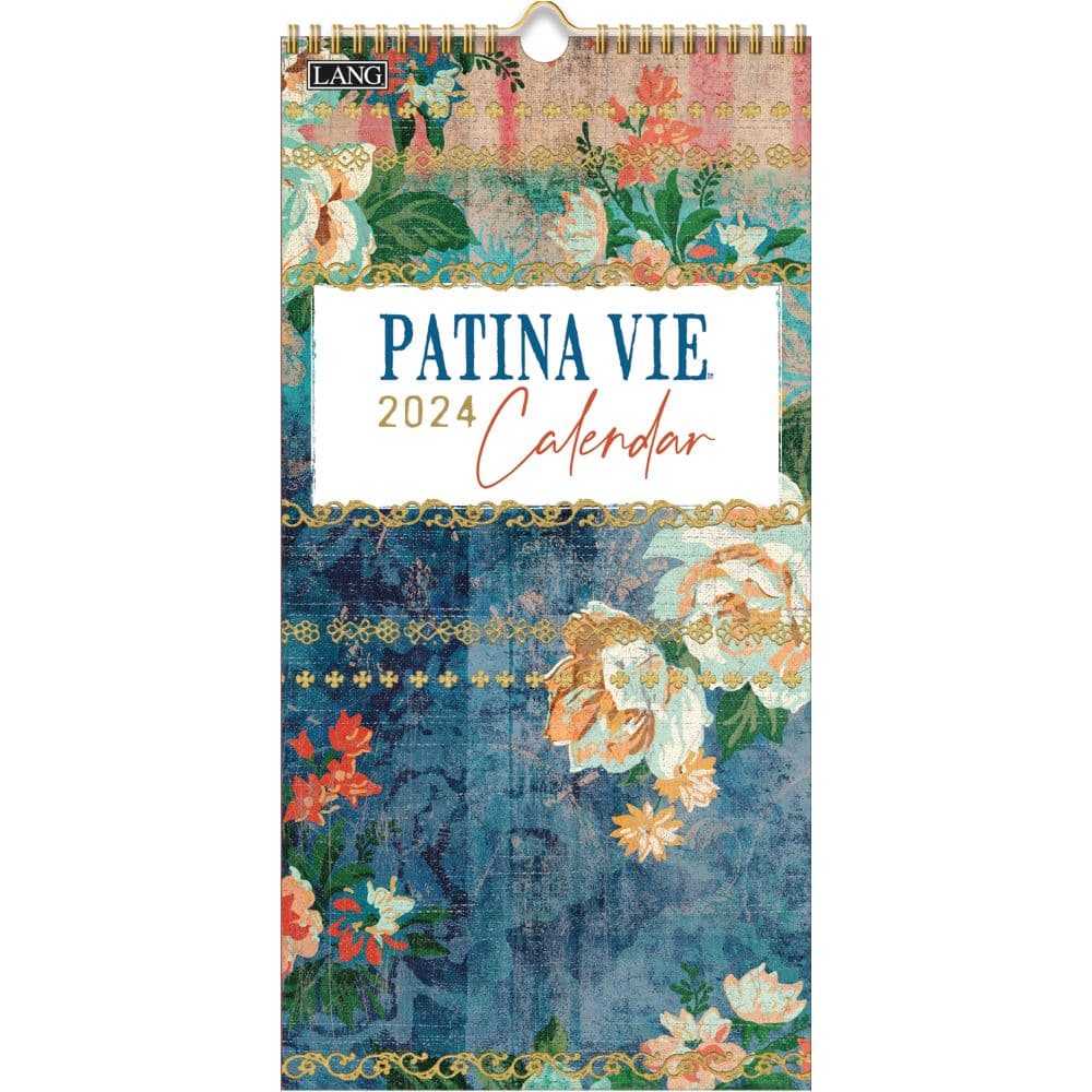 Patina Vie Vertical 2024 Wall Calendar