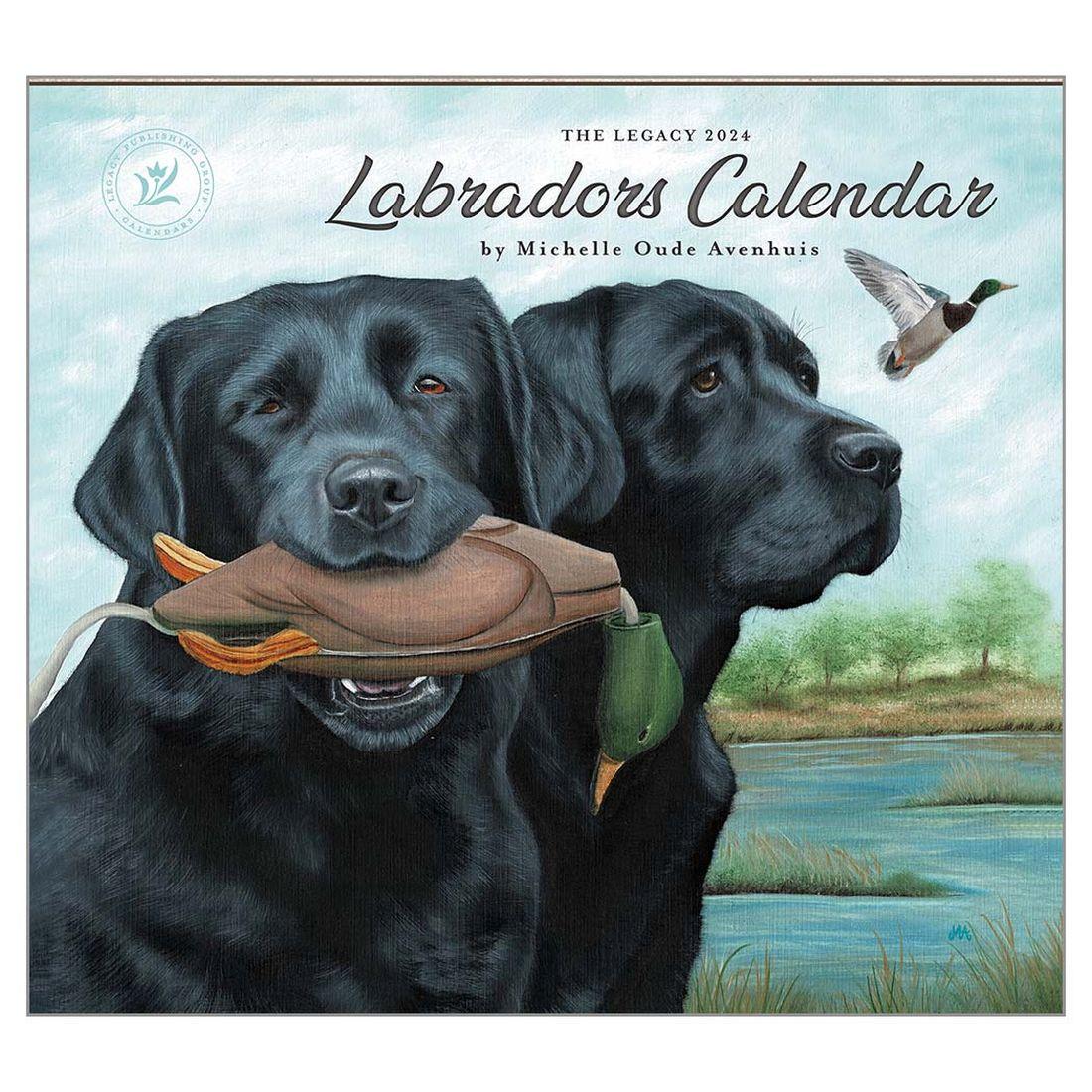 Labradors 2024 Wall Calendar