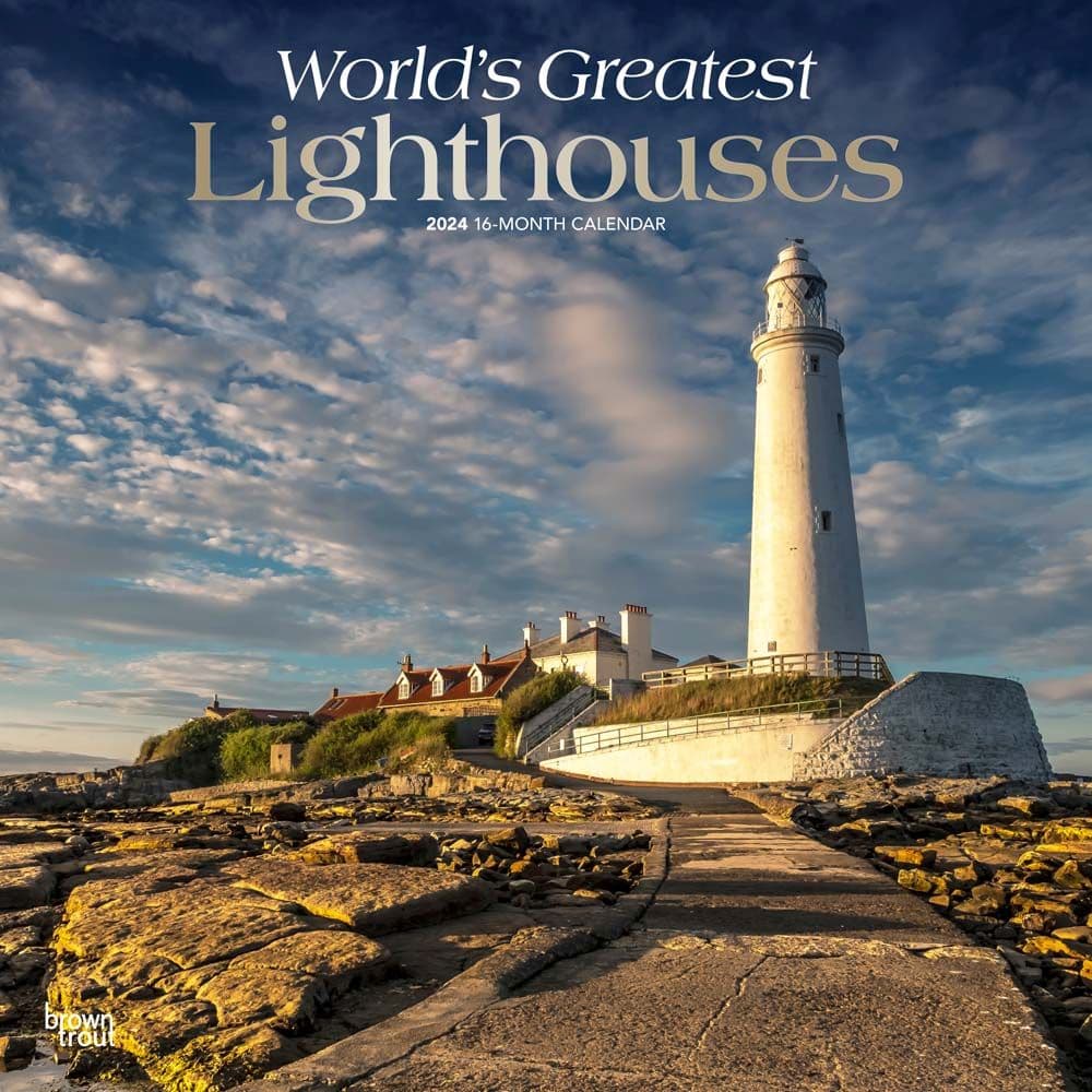 Lighthouses 2024 Wall Calendar